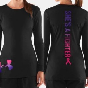 Under Armour she’s a fighter long sleeve top
